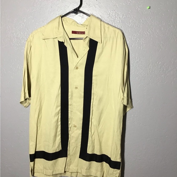 Vintage Sobrino Size M Men’s Short Sleeve Panel Button Up Shirt. - Picture 7 of 13
